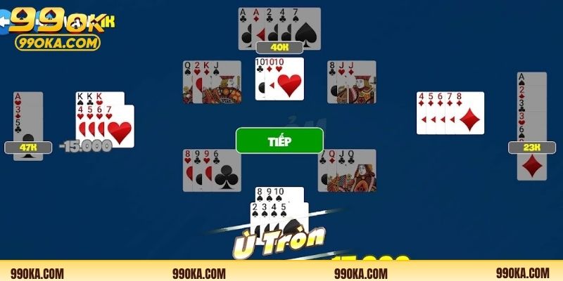 Tính điểm là bước cuối quan trọng trong một ván bài